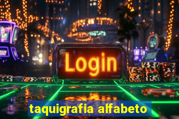 taquigrafia alfabeto